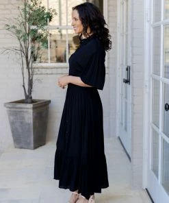 Dresses Eliza Dress- Black By Z Supply