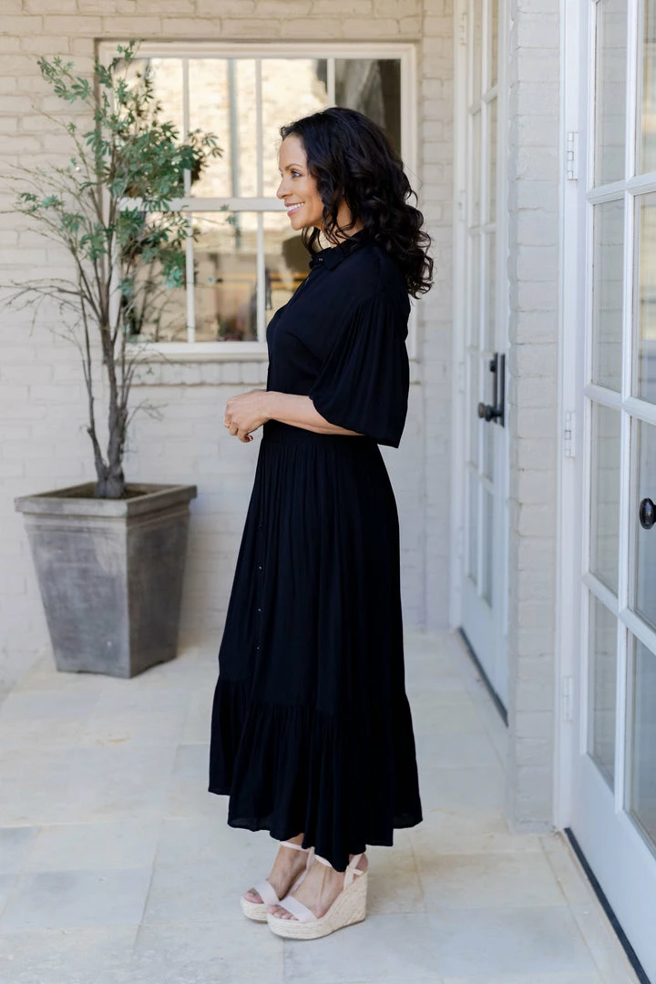 Dresses Eliza Dress- Black By Z Supply