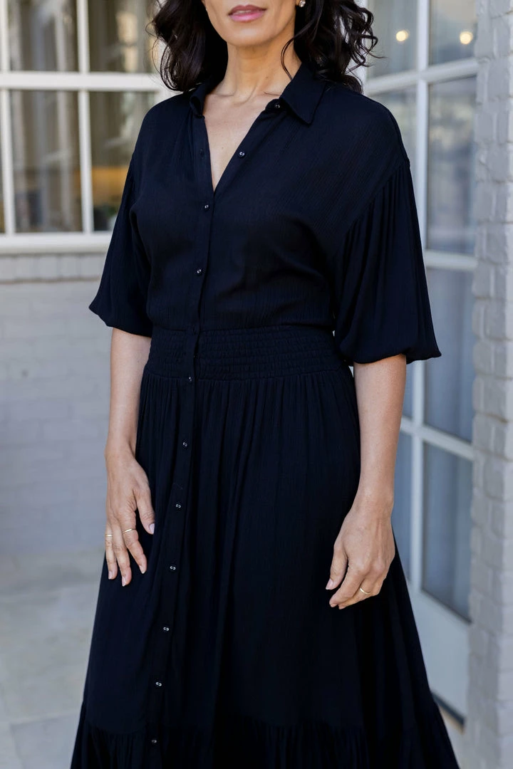 Dresses Eliza Dress- Black By Z Supply