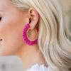 Fame Betsy Hoop Earrings