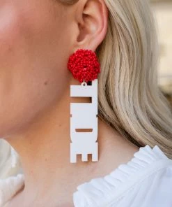 BMR Designs Grad Gifts ROLL TIDE Earrings