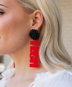 BMR Designs WRECK'EM TECH Earrings