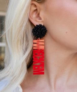 BMR Designs WRECK'EM TECH Earrings