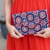 La Chic Designs Aimee Beaded Clutch