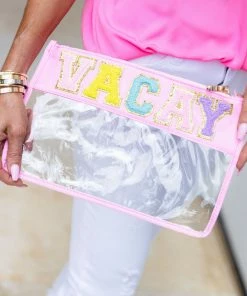 Julia Rose Clear "Vacay" Pouch