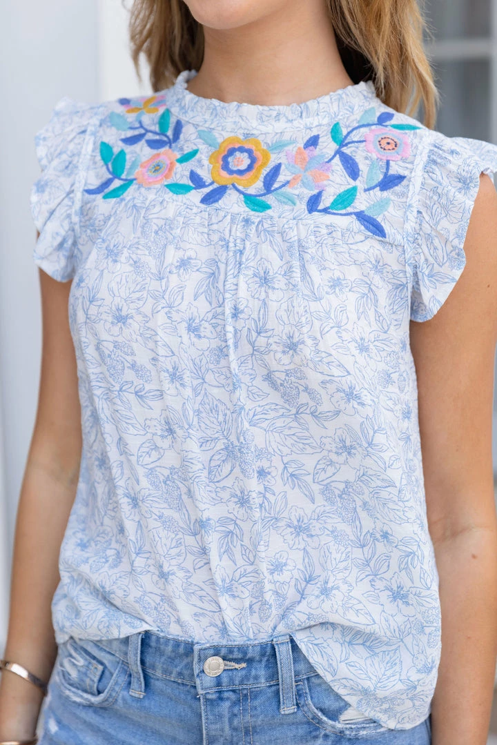 Mine And E&M Arabella Top