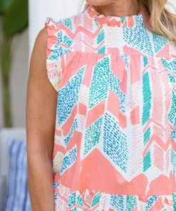 PINCH Maggi Dress- Coral Dresses