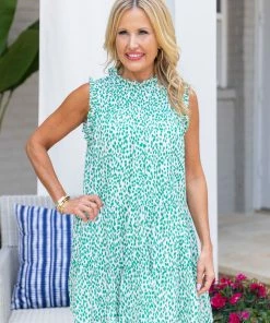 PINCH Dresses Deborah Dress- Green