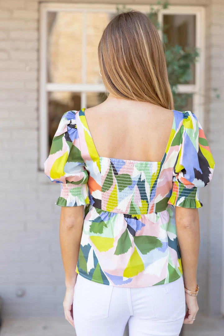 Daphne Top- Poinciana- Crosby By Mollie Burch Tops