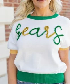 Queen Of Sparkles Tops "Bears" Sweater