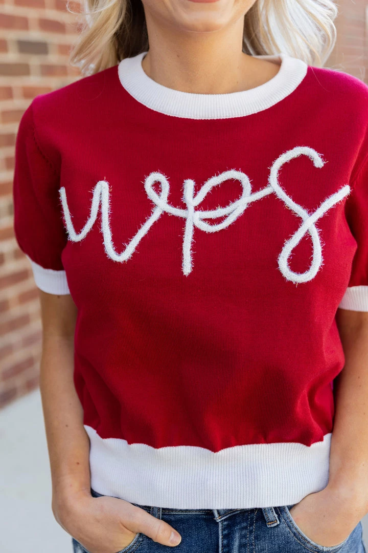 Queen Of Sparkles "WPS" Sweater Tops