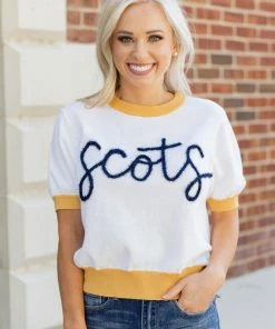 Queen Of Sparkles Tops "Scots" Sweater