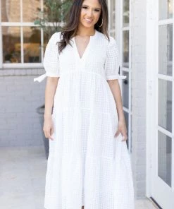 English Factory Lexi Dress- White Dresses