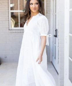 English Factory Lexi Dress- White Dresses