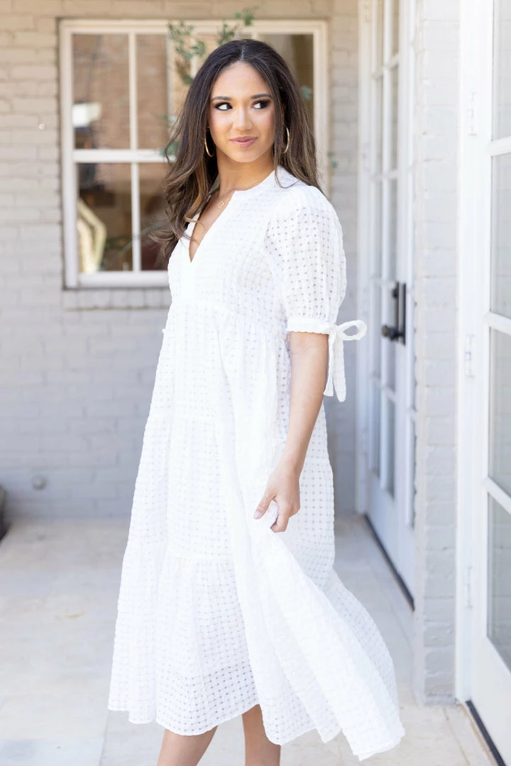 English Factory Lexi Dress- White Dresses