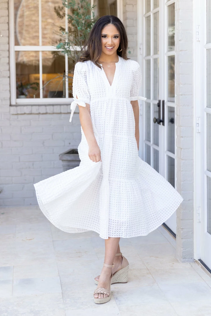 English Factory Lexi Dress- White Dresses