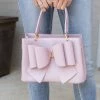 Like Dreams Summer Of Color Jenna Bow Bag- Pink