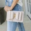 Like Dreams Cassie Bow Bag- Beige