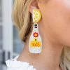 Wona Trading Topo Earrings - Lemon Summer Of Color