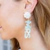 US Jewelry House Mrs. Statement Earrings - Mint Bridal Edit