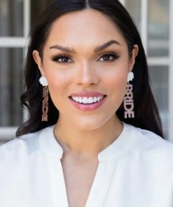 Girly Bride Earrings- Multicolor