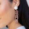 Girly Bride Earrings- Multicolor