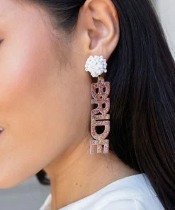 Girly Bride Earrings- Multicolor