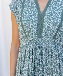 In Loom Heidi Dress- Sage