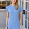 Modern Crew Tee Dress Ocean By Z Supply