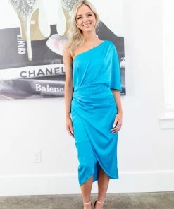 Do + Be Ariana Dress- Ocean Blue Dresses