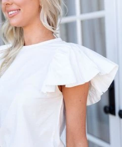 THML Riley Top- White Tops