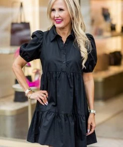 TCEC Trish Dress - Black Dresses