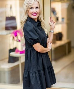 TCEC Trish Dress - Black Dresses