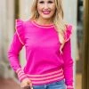 Fate Brenda Sweater- Pink