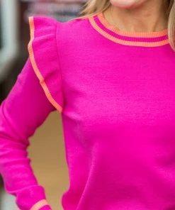 Fate Brenda Sweater- Pink