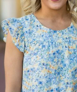 Hayden Dresses Priscilla Dress- Blue