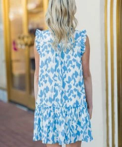 PINCH Dresses Maria Dress- Baby Blue