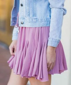 Entro Fawn Skirt- Blush Bottoms