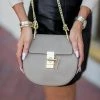 * Designer Inspired Dylan Bag- Putty