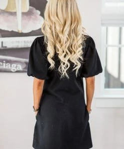 Ellison Amber Dress- Black Dresses
