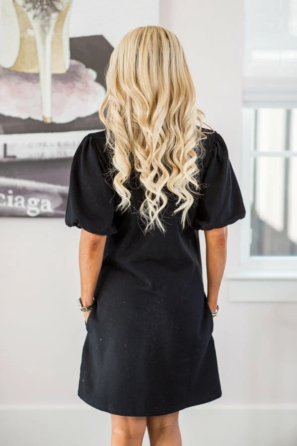 Ellison Amber Dress- Black Dresses