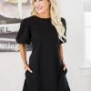 Ellison Amber Dress- Black Dresses