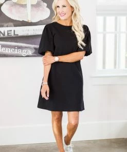 Ellison Amber Dress- Black Dresses