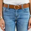 Girly Kendall Snake Belt- Brown