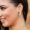 * Winona Rhinestone Hoop Earrings