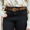 Fame Maddie Belt- Brown Accessories