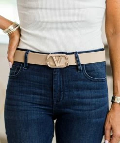 ARTBOX V Belt- Taupe
