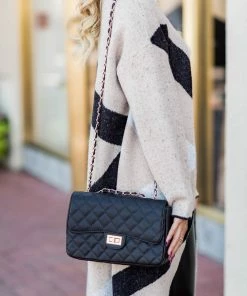 Bag Boutique Best Dressed Guest Coco Bag- Black