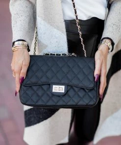 Bag Boutique Best Dressed Guest Coco Bag- Black