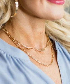 * Accessories Nicole Simple Chain Necklace